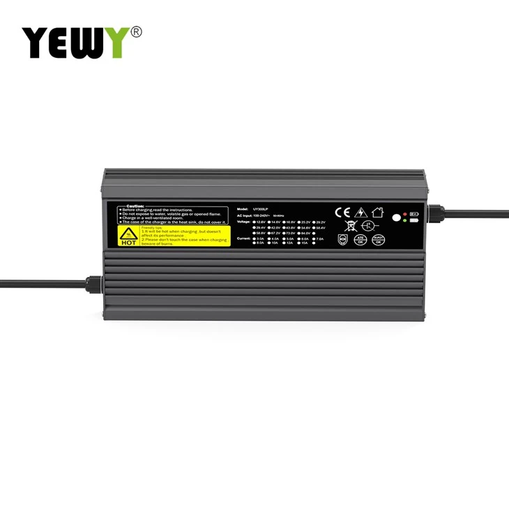 48V intelligent lithium ion battery charger