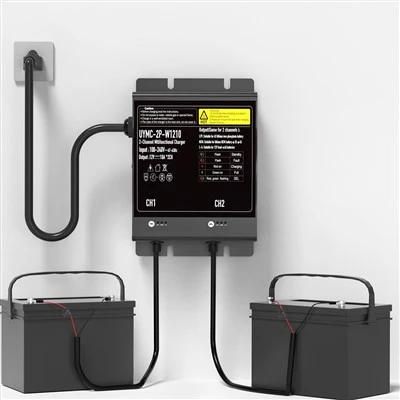12V 2-Bank Onboard Battery Charger
